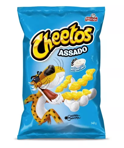 [Ame 40%] Salgadinho De Milho Onda Requeijão Elma Chips Cheetos 140g